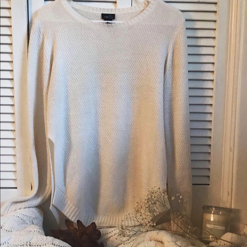 White sweater